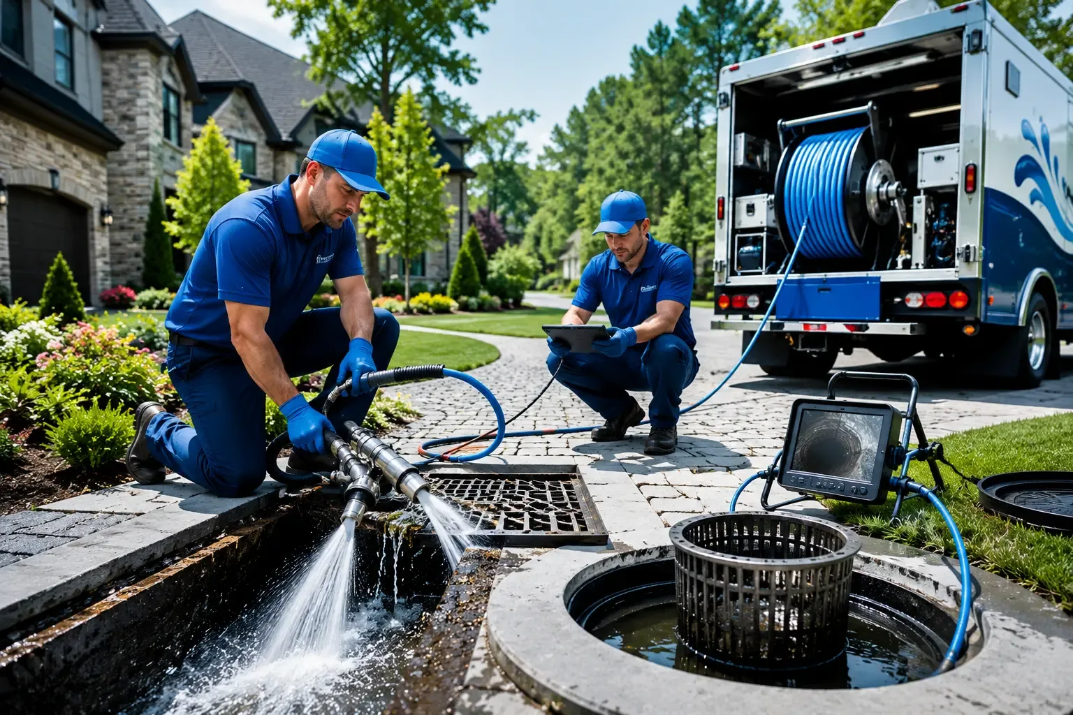 Local outdoor drain cleaning professionals in Lockport, LA