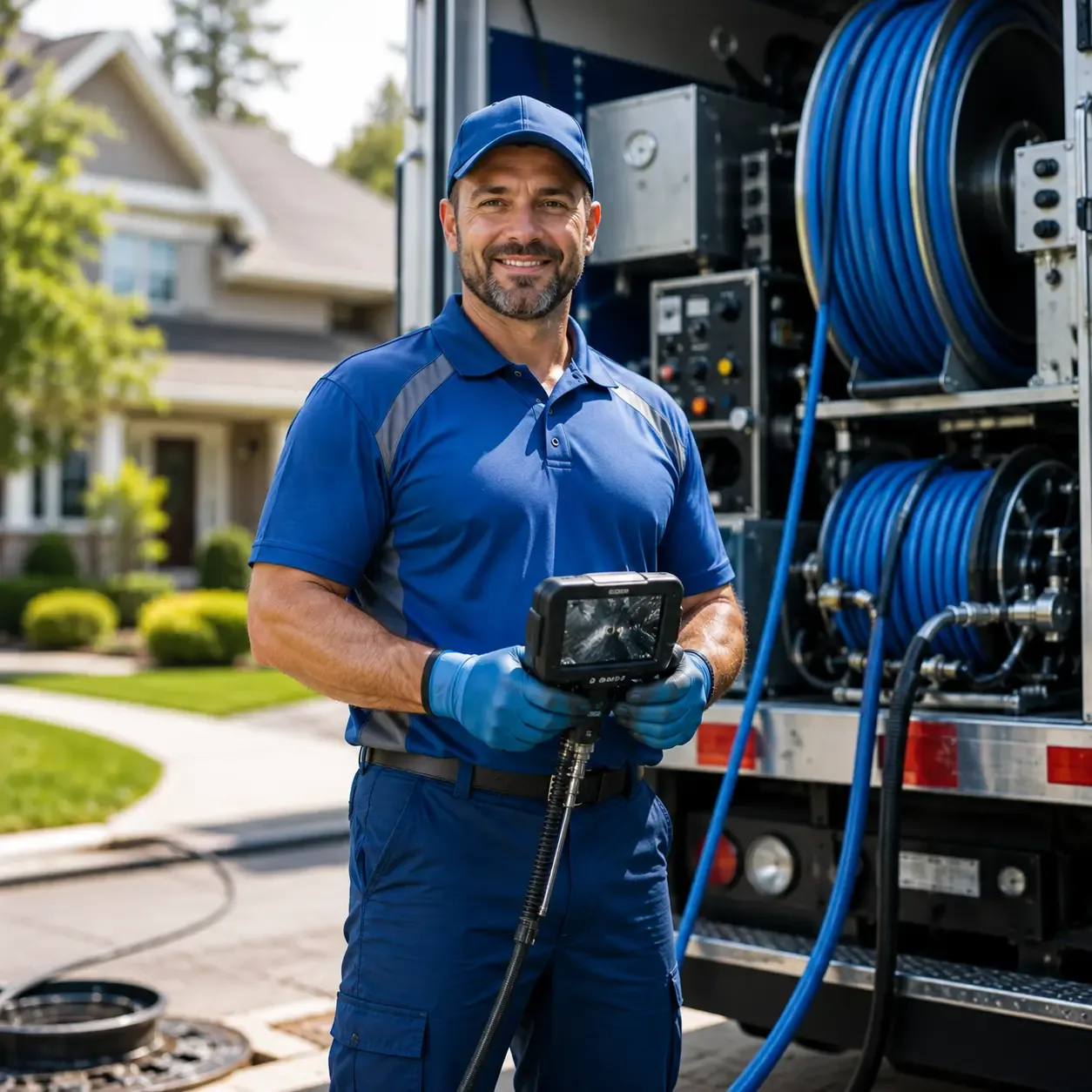 Local outdoor drain cleaning specialists in Lockport, LA
